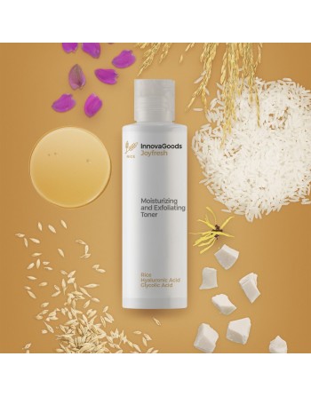 Moisturizing and Exfoliating Facial Toner Rice Joyfresh InnovaGoods 150 ml