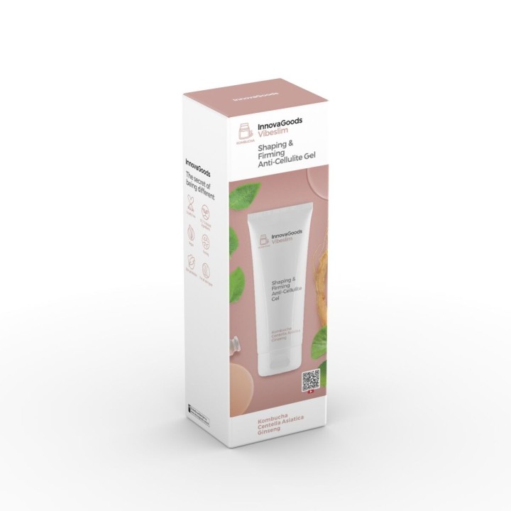 Formende og opstrammende anti-cellulite gel Kombucha Vibeslim InnovaGoods 200 ml