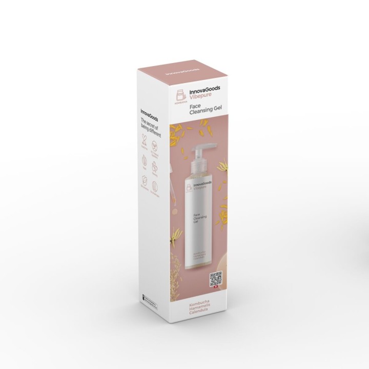 Ansigtsrens i gel-form Kombucha Vibepure InnovaGoods 200 ml