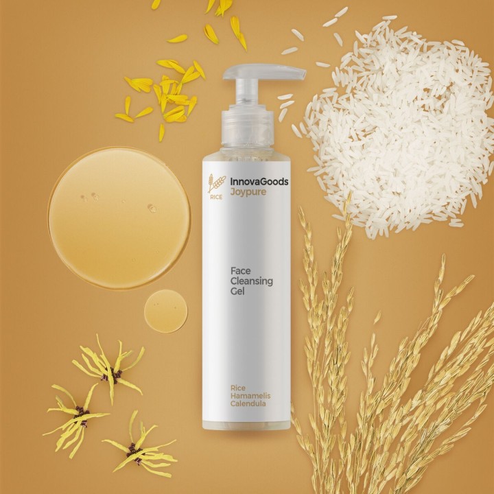 Ansigtsrens i gel-form Rice Joypure InnovaGoods 200 ml