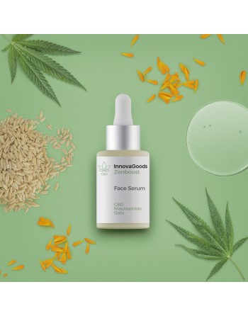Facial Serum CBD Zenboost InnovaGoods 30 ml