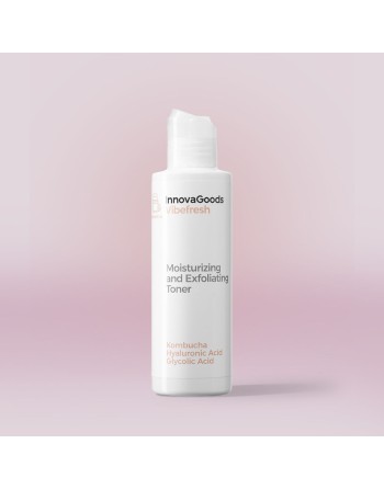Fugtgivende og eksfolierende ansigtstoner Kombucha Vibefresh InnovaGoods 150 ml