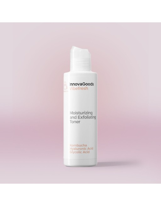 Fugtgivende og eksfolierende ansigtstoner Kombucha Vibefresh InnovaGoods 150 ml