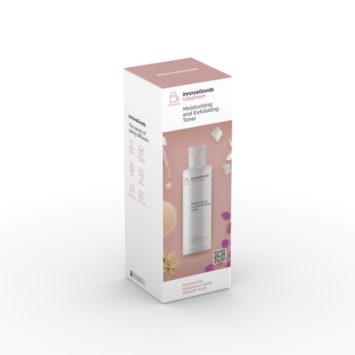 Tonico Viso Idratante ed Esfoliante Kombucha Vibefresh InnovaGoods 150 ml