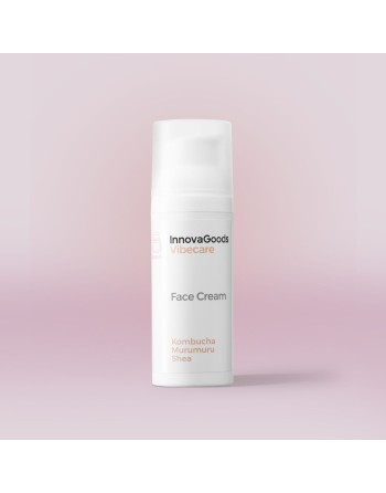 Hydrating Facial Cream Kombucha Vibecare InnovaGoods 50 ml