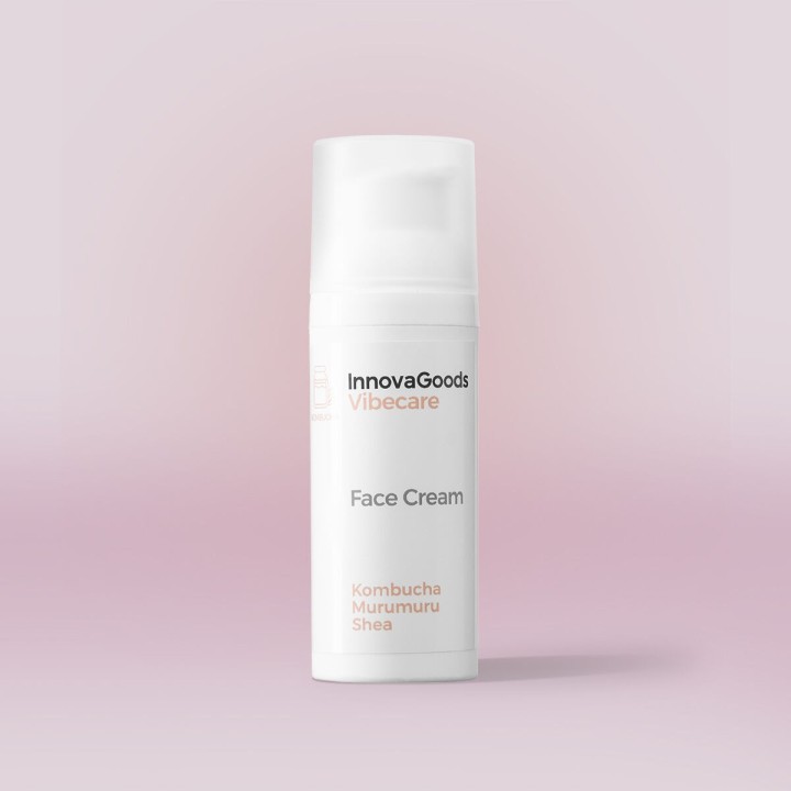 Fugtgivende ansigtscreme Kombucha Vibecare InnovaGoods 50 ml