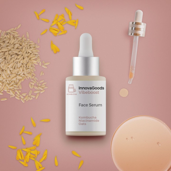 Ansigtsserum Kombucha Vibeboost InnovaGoods 30 ml