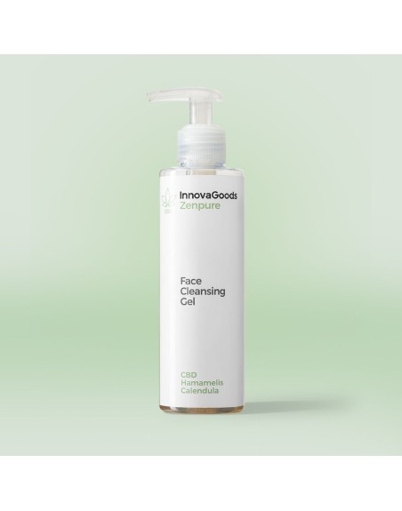 Gel nettoyant visage CBD Zenpure InnovaGoods 200 ml