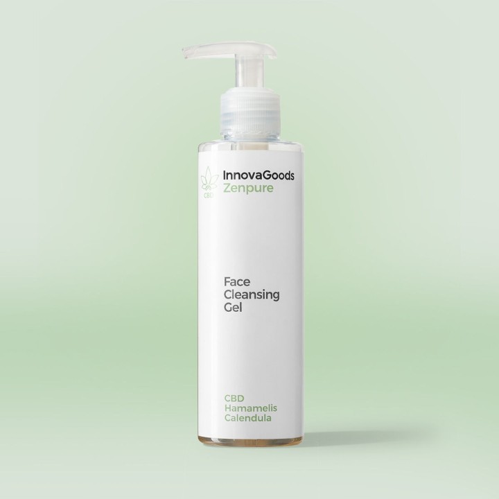 Ansigtsrens i gel-form CBD Zenpure InnovaGoods 200 ml