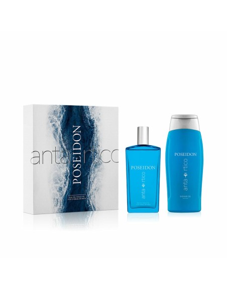 Set mit Herrenparfüm Poseidon Antartico 2 Stücke