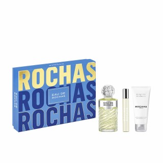 Set de Perfume Mujer Rochas EAU DE ROCHAS EDT 3 Piezas