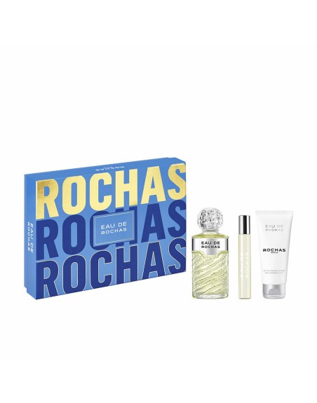 Set de Parfum Femme Rochas EAU DE ROCHAS EDT 3 Pièces