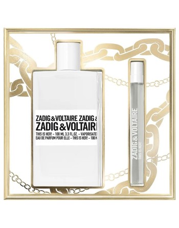 Women's Perfume Set Zadig & Voltaire This Is Her! 2 Pieces
