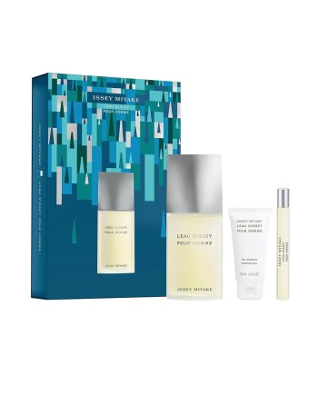 Set de Parfum Femme Issey Miyake L'EAU D'ISSEY POUR HOMME EDT 3 Pièces