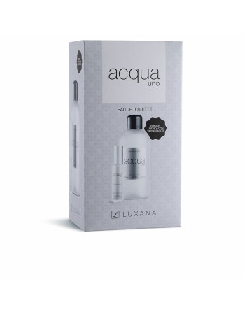 Set de Parfum Unisexe Luxana Acqua Uno 2 Pièces