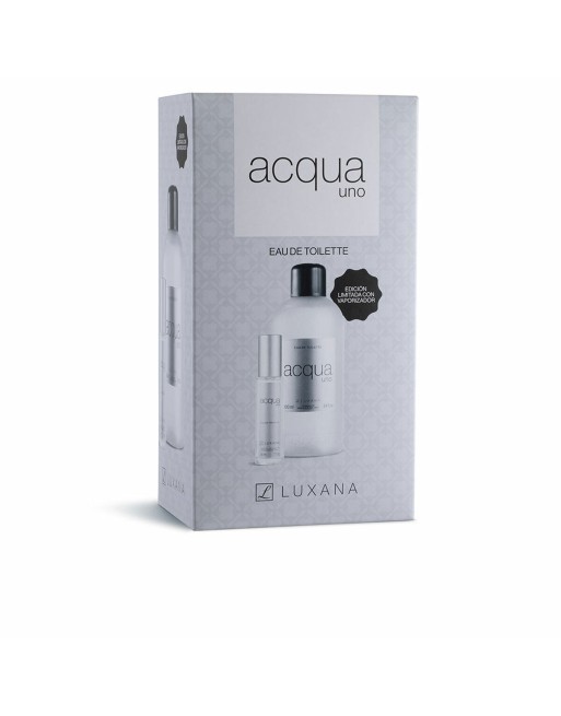 Set de Perfume Unisex Luxana Acqua Uno 2 Piezas