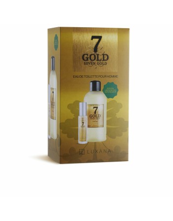 Parfume sæt til mænd Luxana Seven Gold 2 Dele