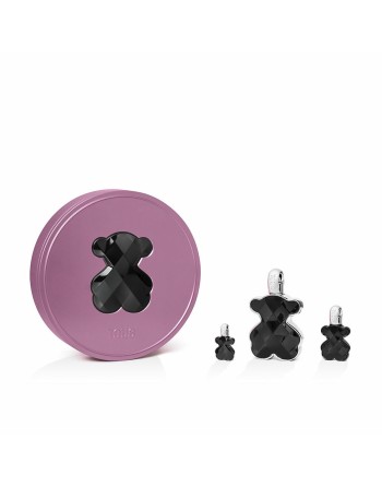 Parfume sæt til kvinder Tous LoveMe The Onyx Parfum 3 Dele