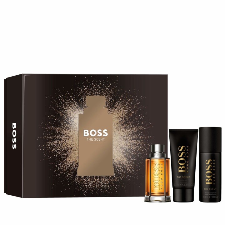 Set de Perfume Hombre Hugo Boss Boss The Scent For Him 3 Piezas