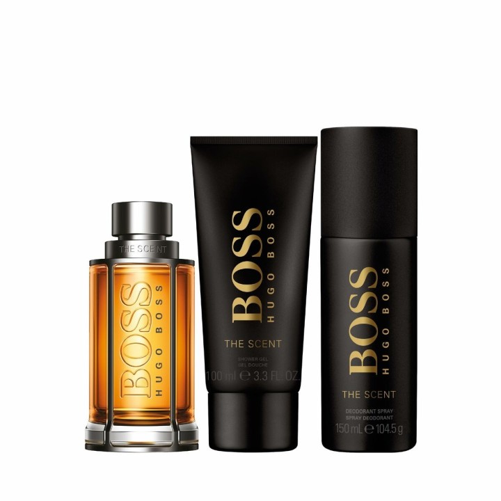Set de Perfume Hombre Hugo Boss Boss The Scent For Him 3 Piezas