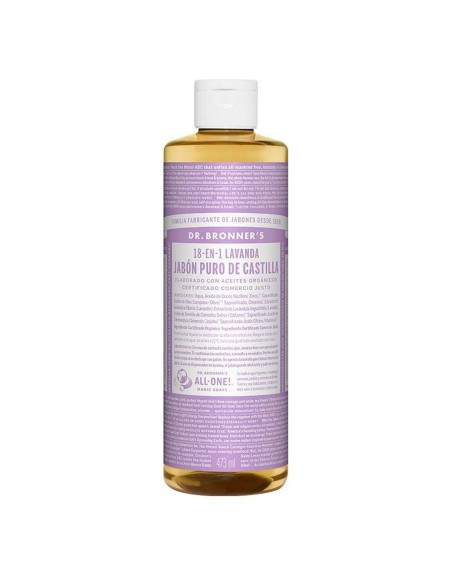 Flydende sæbe Dr Bronner's 475 ml Lavendel
