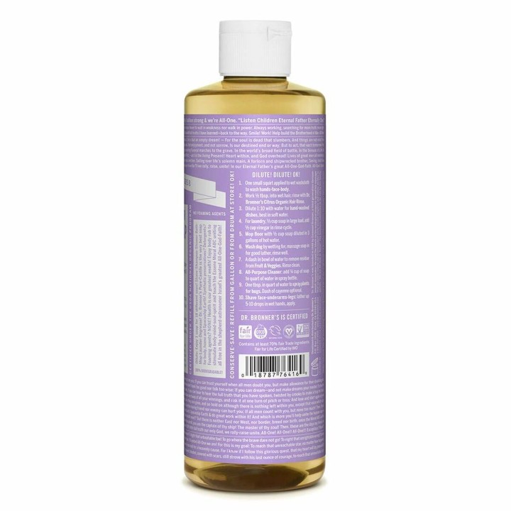 Flydende sæbe Dr Bronner's 475 ml Lavendel