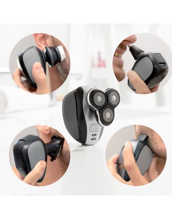 5 in 1 Rechargeable Ergonomic Multifunction Shaver Shavestyler InnovaGoods