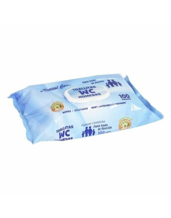 Lingettes imprégnées WC Natural Care (100 uds)