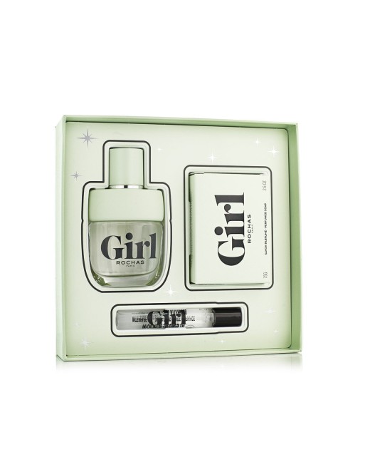Women's Perfume Set Rochas Girl 3 Pieces