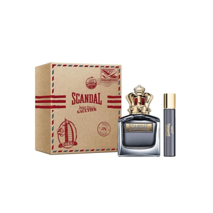 Parfume sæt til mænd Jean Paul Gaultier Scandal 2 Dele