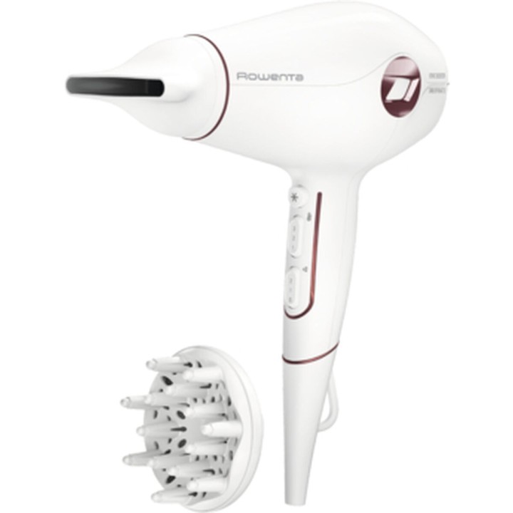 Hårtørrer Rowenta CV6135 HIBIDRO VOLUMIZER Hvid 1800 W
