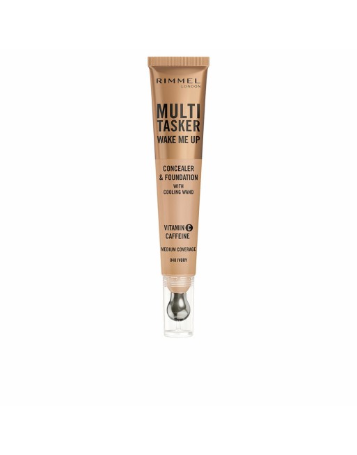Dækcreme til Ansigtet Rimmel London Multi-Tasker Wake Me Up Ivory 20 ml