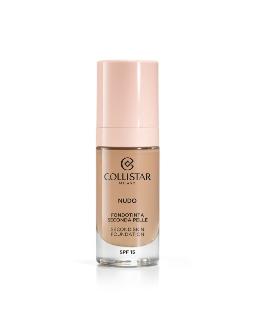 Fonds de teint liquides Collistar NUDO Nº 3R Naturale rosato Spf 15 30 ml
