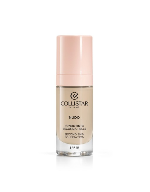 Fondo de Maquillaje Fluido Collistar NUDO Nº 1N Avorio Spf 15 30 ml