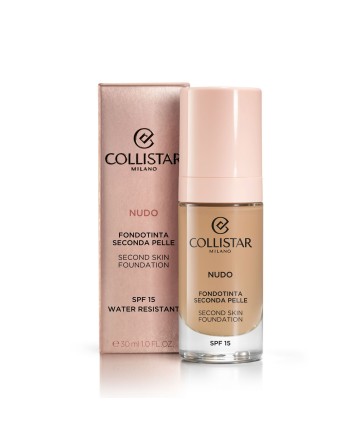 Fluid Foundation Make-up Collistar NUDO Nº 3N Naturale Spf 15 30 ml