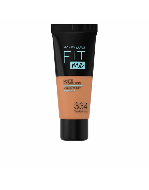 Base de Maquillaje Fluida Maybelline FIT ME Nº 334 Warm tan 30 ml