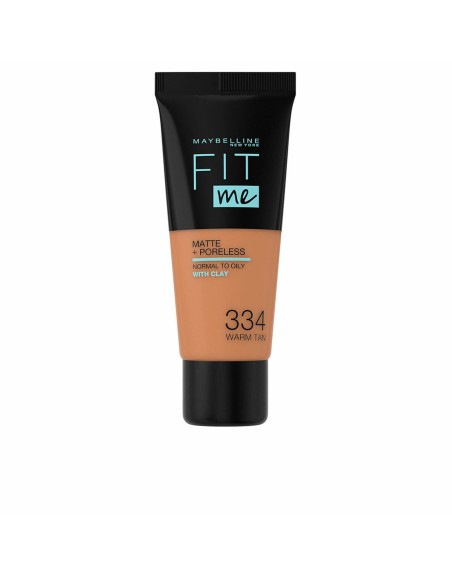 Fluid Makeup Basis Maybelline FIT ME Nº 334 Warm tan 30 ml