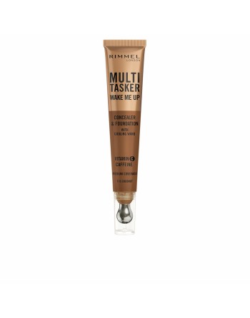 Dækcreme til Ansigtet Rimmel London Multi-Tasker Wake Me Up Warm Coconut 20 ml