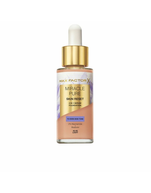 Siero Perfezionante Max Factor MIRACLE PURE Nº 40-60 Light 30 ml