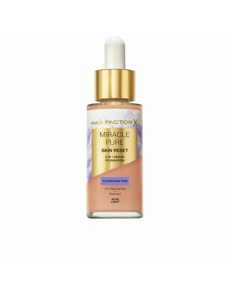 Siero Perfezionante Max Factor MIRACLE PURE Nº 40-60 Light 30 ml