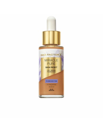 Perfecting Serum Max Factor MIRACLE PURE Nº 80-85 Medium 30 ml