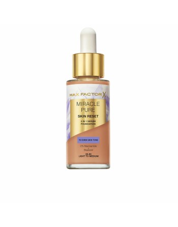 Perfektionierungsserum Max Factor MIRACLE PURE Nº 60-80 Light to Medium 30 ml