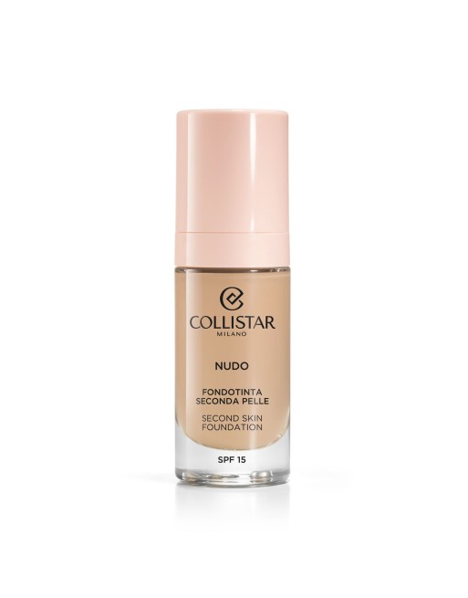 Flüssig-Make-up-Grundierung Collistar NUDO Nº 2R Beige rosato Spf 15 30 ml