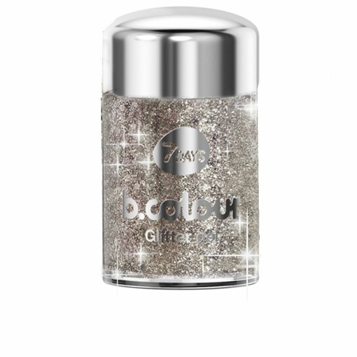 Skinne 7DAYS B.COLOUR WE Sølvfarvet Nº 04 Dear santa 10 g