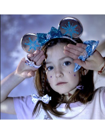 Elastici per capelli Frozen Multicolore 6 Unità