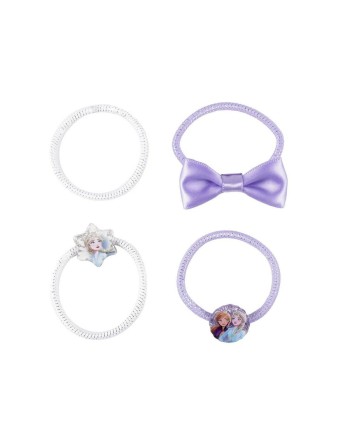 Elastici per capelli Frozen Multicolore 6 Unità