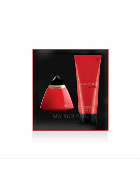 Men's Perfume Set Mauboussin In Red 100 ml 2 Pieces