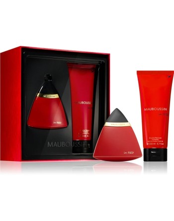 Set mit Herrenparfüm Mauboussin In Red 100 ml 2 Stücke