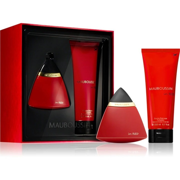 Parfume sæt til mænd Mauboussin In Red 100 ml 2 Dele