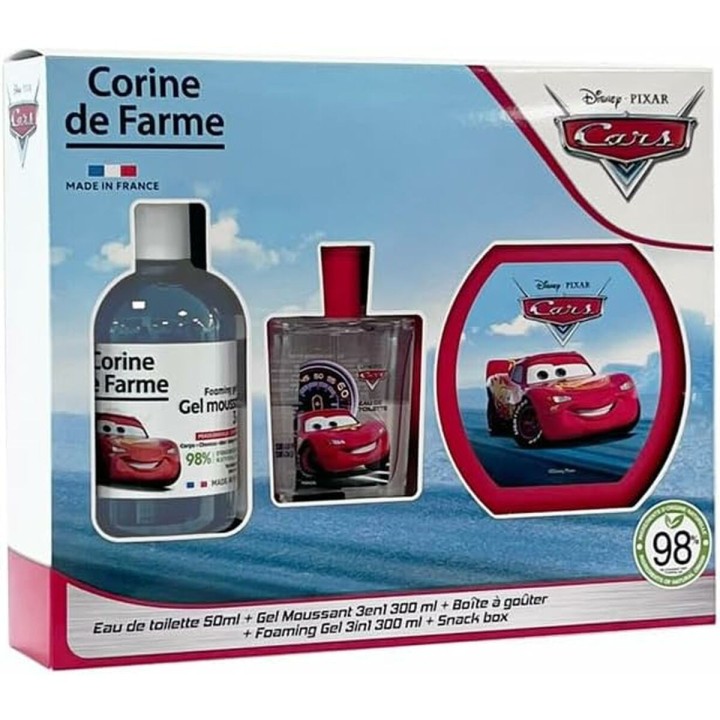 Børne parfume Corine de Farme CARS EDT 50 ml 300 ml 3 Dele